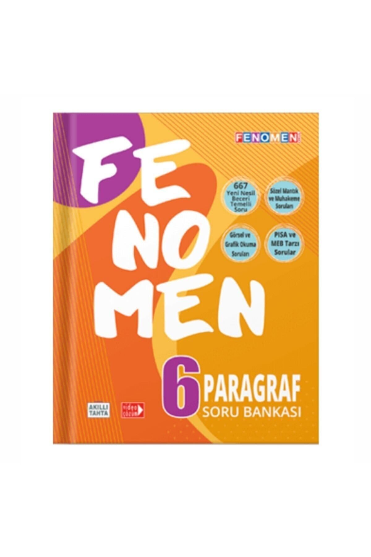 6. Sınıf Paragraf Soru Bankası (b) - Fenomen Okul Yayınları
