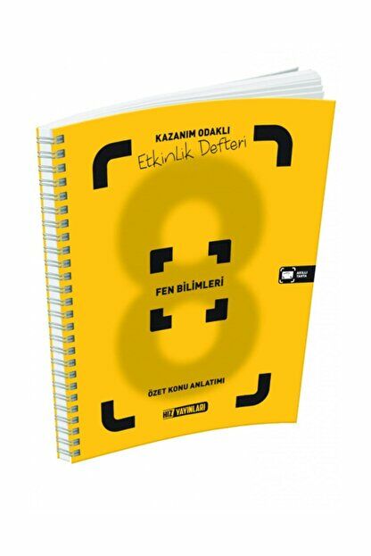 8. Sınıf Fen Bilimleri Etkinlik Defteri