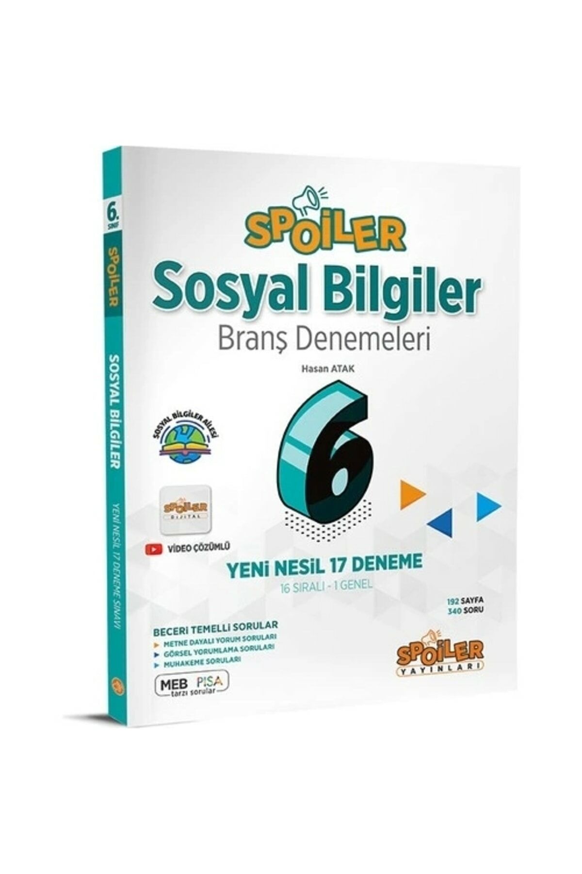 Yayınları 6.sınıf Sosyal Bilgiler Branş Denemeleri