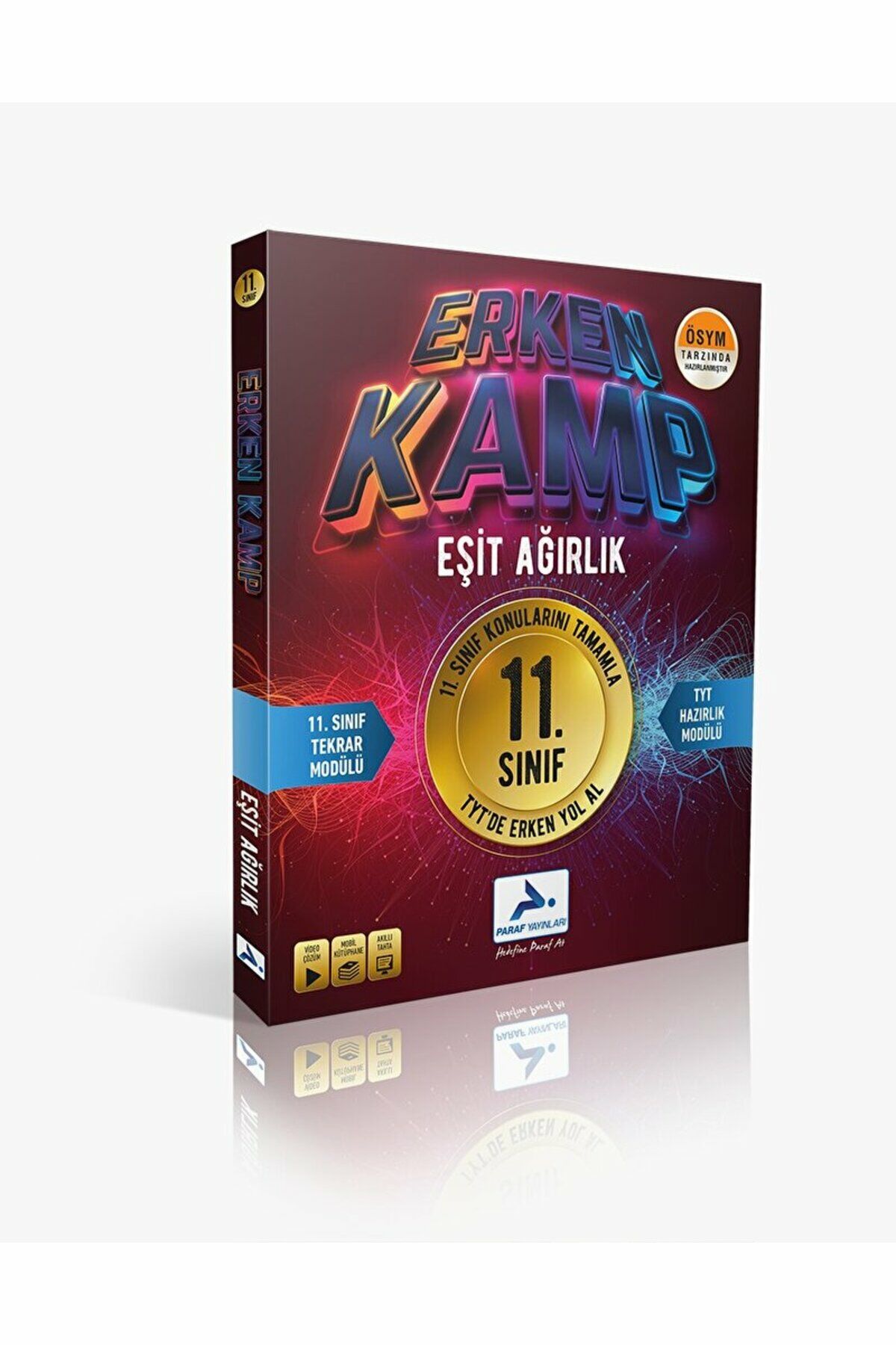 11. Sınıf Eşit Ağırlık Erken Kamp Kitabı / Kolektif / Paraf Yayınları / 9786257423557