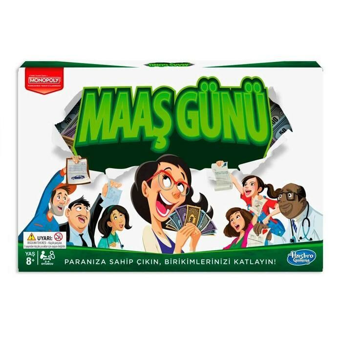 Hasbro Monopoly Junior Maaş Günü