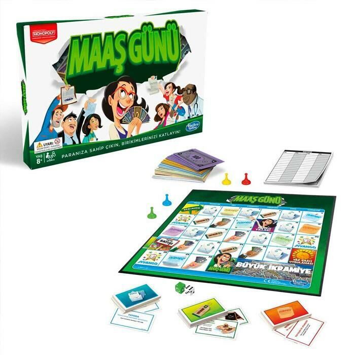 Hasbro Monopoly Junior Maaş Günü