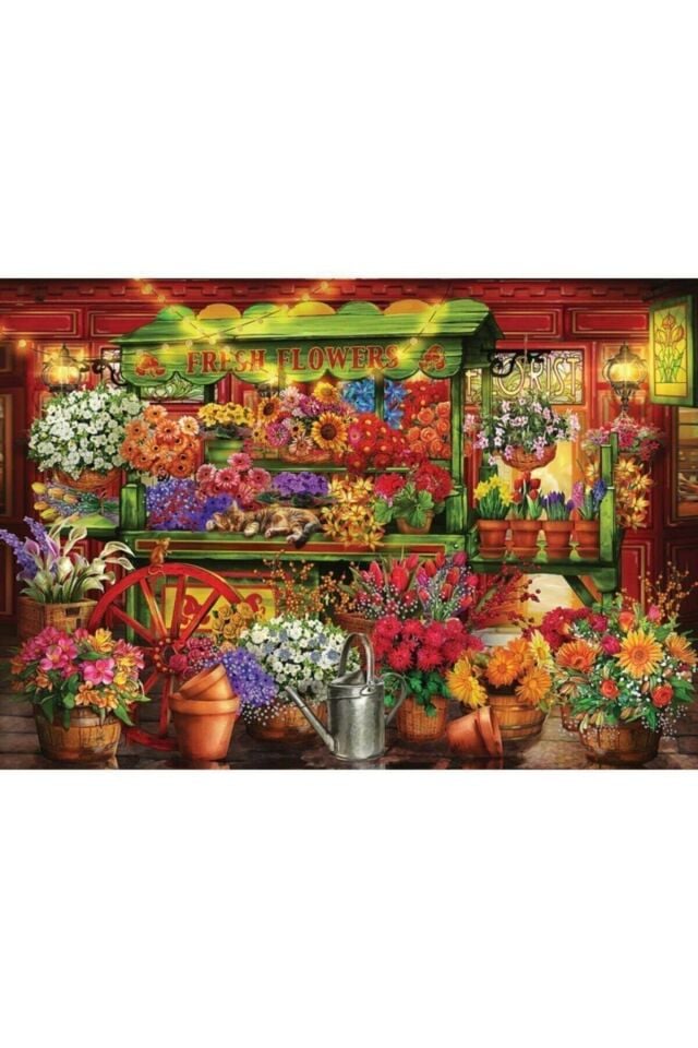 23002 Ks, Market Stall, 3000 Parça Puzzle