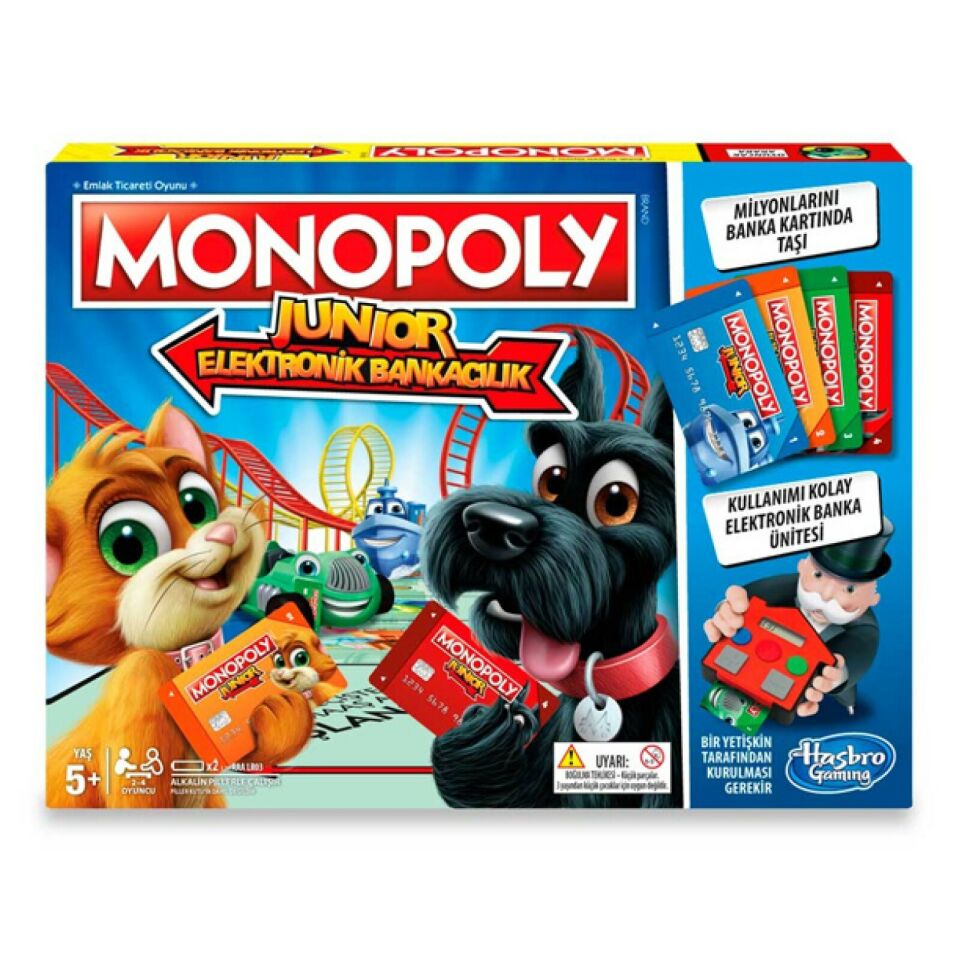 Hasbro Monopoly Junior Elektronik Bankacılık