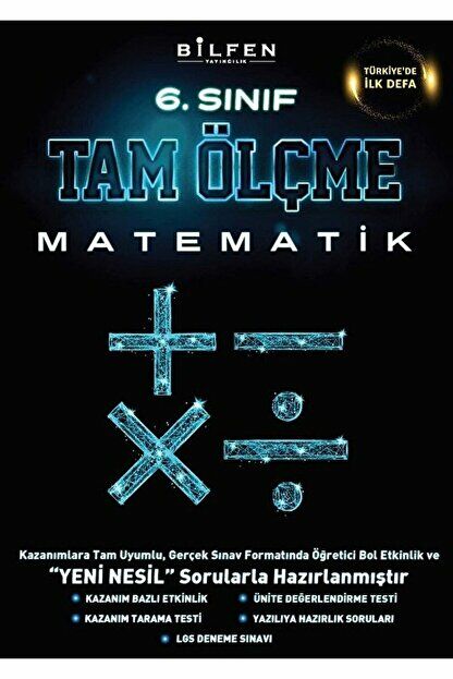 6. Sınıf Matematik Tam Ölçme Soru Bankası / Kolektif / Bilfen Yayıncılık / 9786257857369