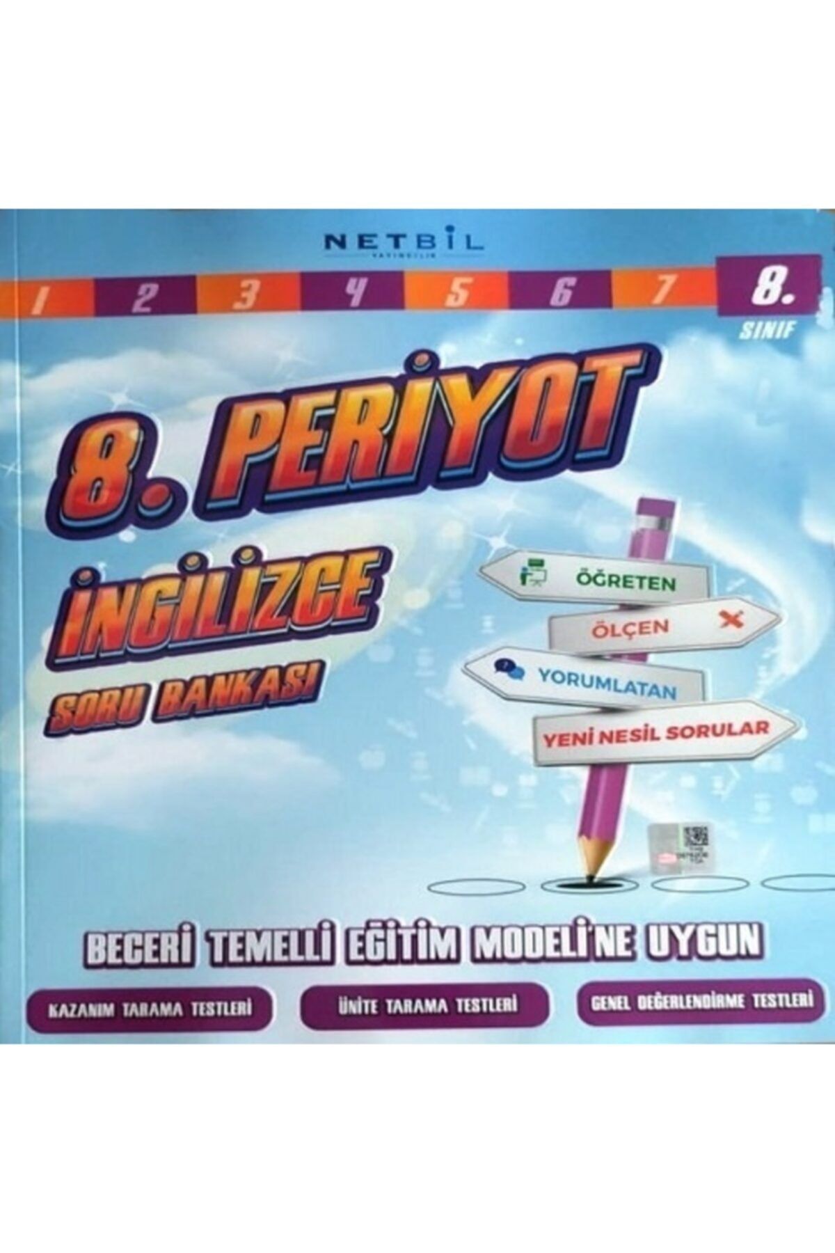 Netbil 8. Sınıf Periyot Ingilizce Soru Bankası Yeni 2022