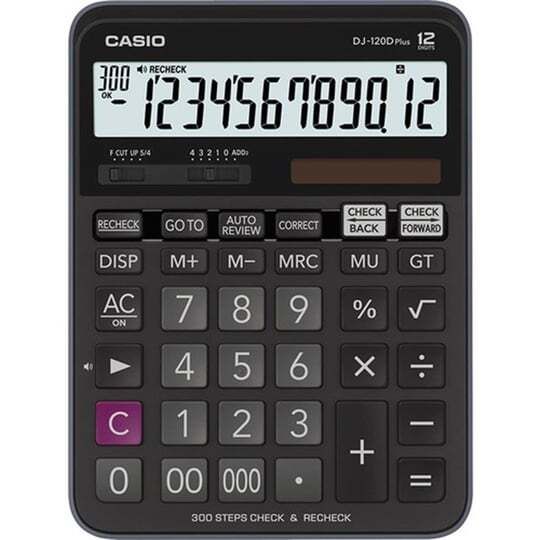 Casıo Dj-120 D Plus Hesap Makinesi