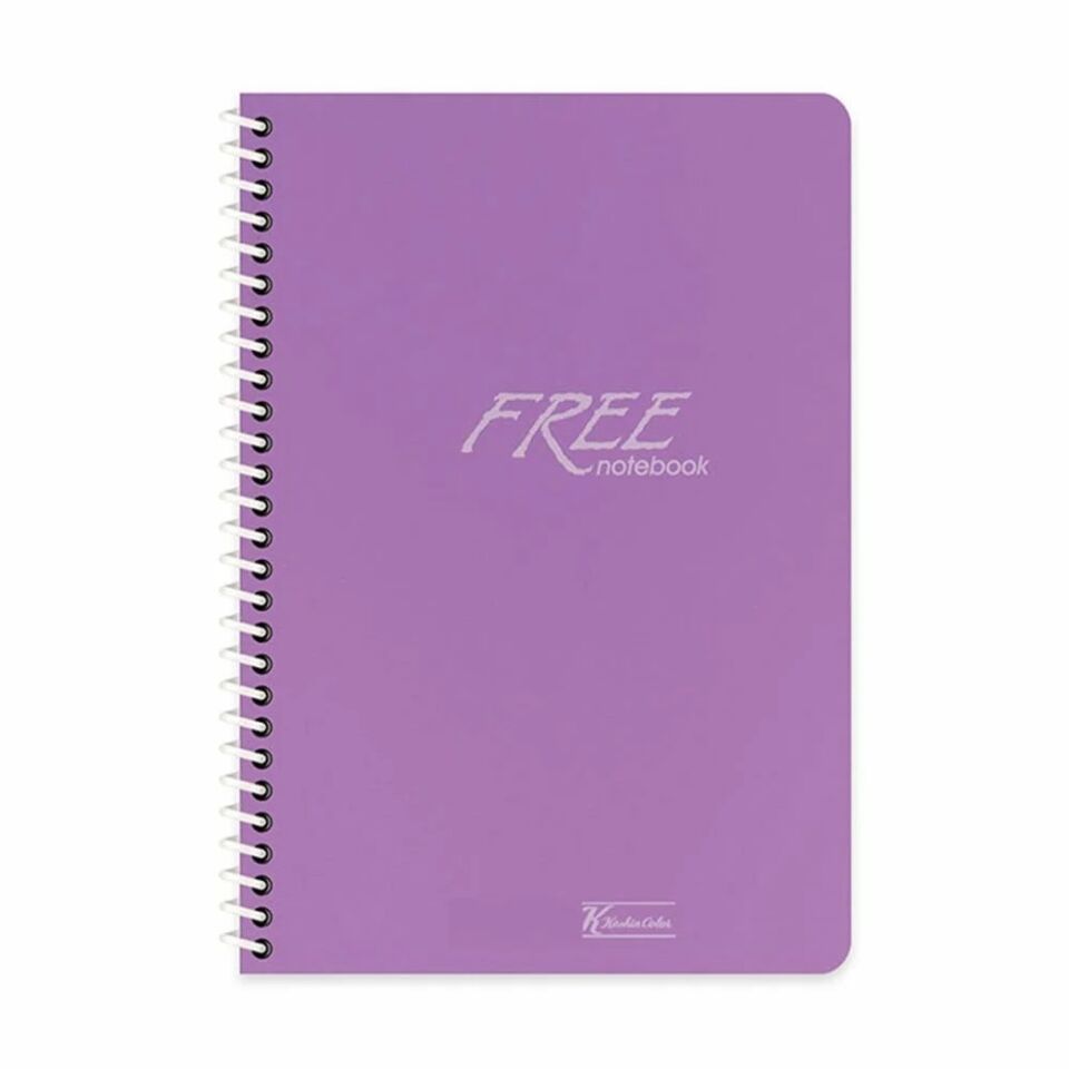 Keskin Color A4 200 Yaprak Çizgili Spiralli Pp Kapak Free Defter