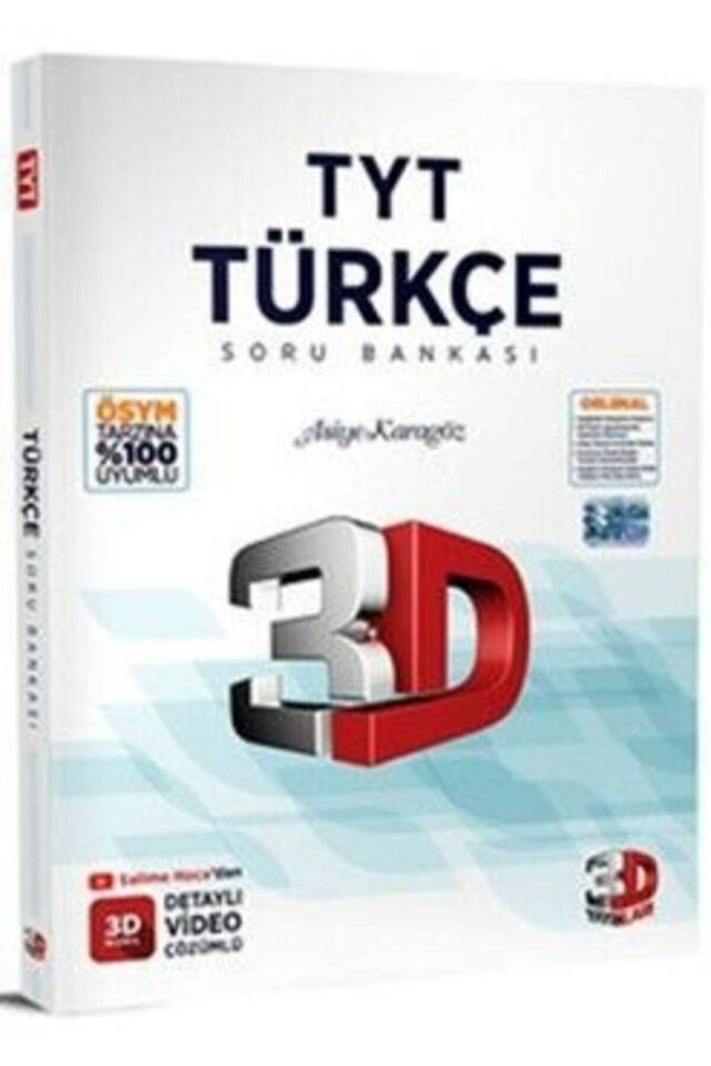 3d Tyt Türkçe Soru Bankası 2024