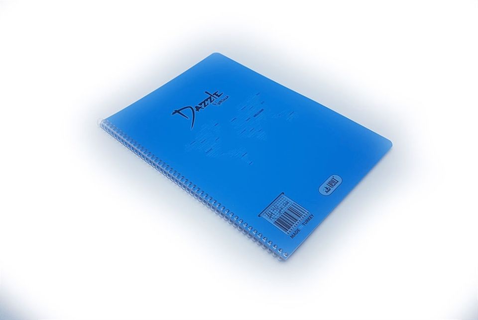 Umut Dazzle Spiralli Pp Kapak Defter A4 60 Yaprak Kareli