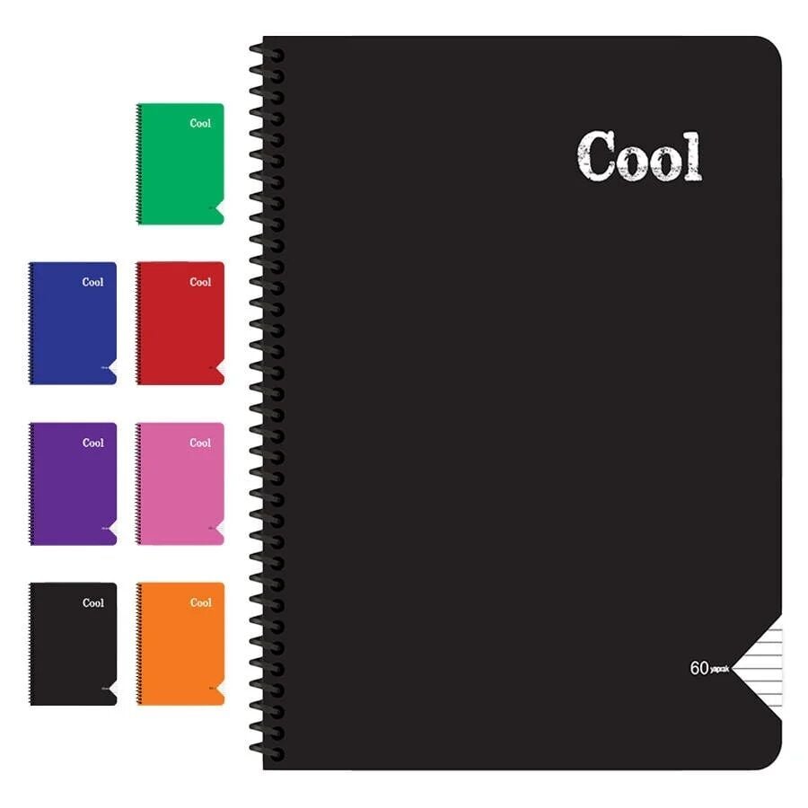 Keskin Color A4 96 Yaprak Kareli Pp Kapak Spiralli Cool Defter