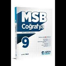 Eğitim Vadisi 9. Sınıf Coğrafya Güncel MSB Multi Soru Bankası / 9786256457188