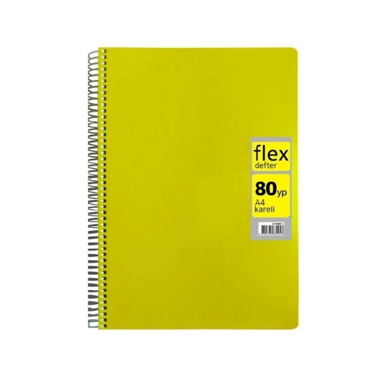 My Note Flex Up Spiralli Pp Defter A4 80 Yaprak Düz Çizgisiz