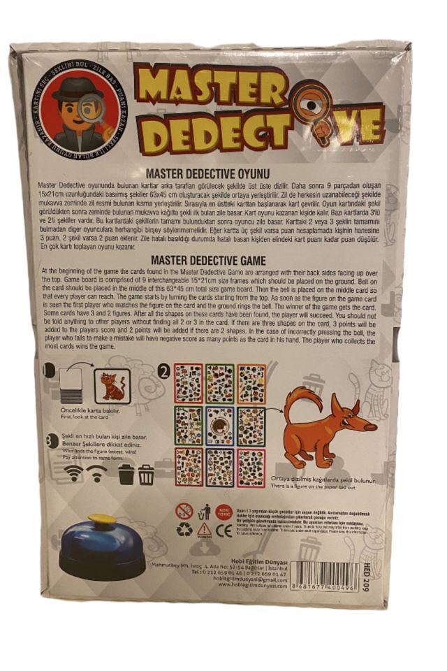 Master Detective Dikkat ve Zeka Oyunu
