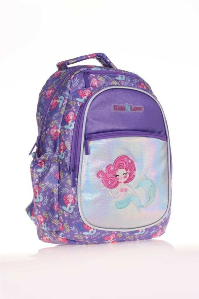 Kids&love Sırt Çantası Aynalı Simli Mermaid L5097