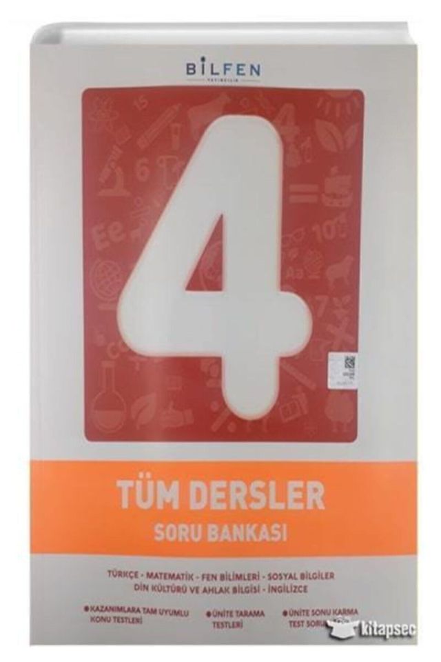 Bilfen Yayınları 4.sınıf Tüm Dersler Soru Bankası