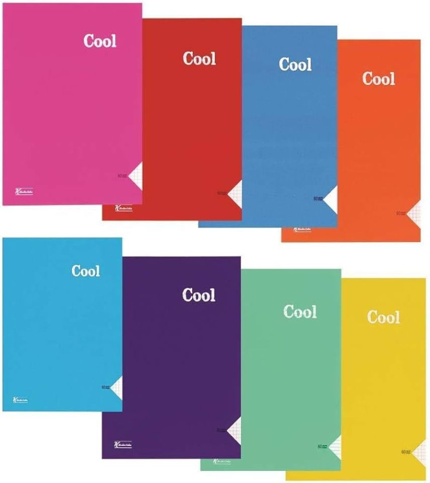 Keskin Color A4 80 Yaprak Kareli Pp Kapak Dikişli Cool Defter