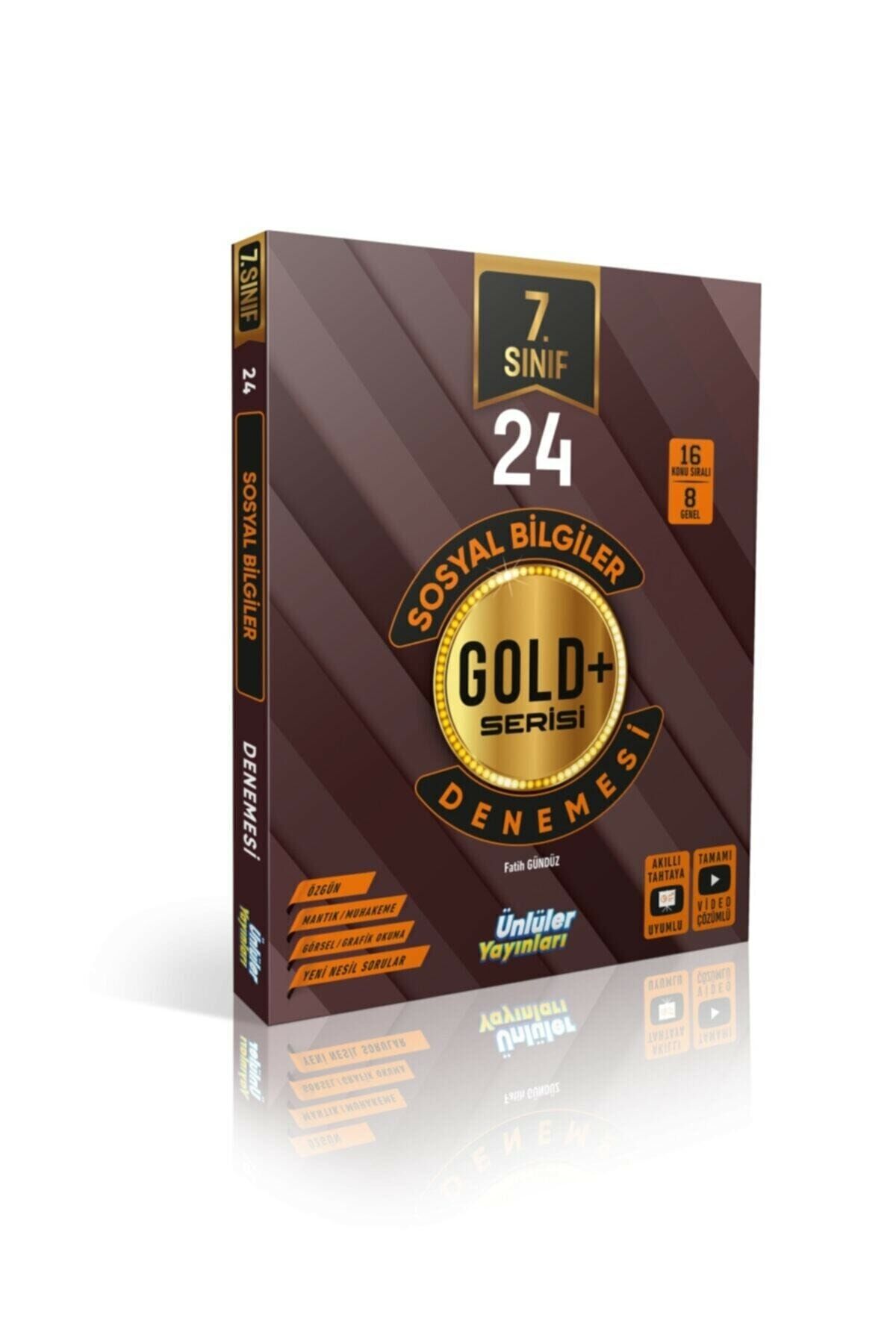 Gold Serisi 7. Sınıf Sosyal Bilgiler 24 Deneme