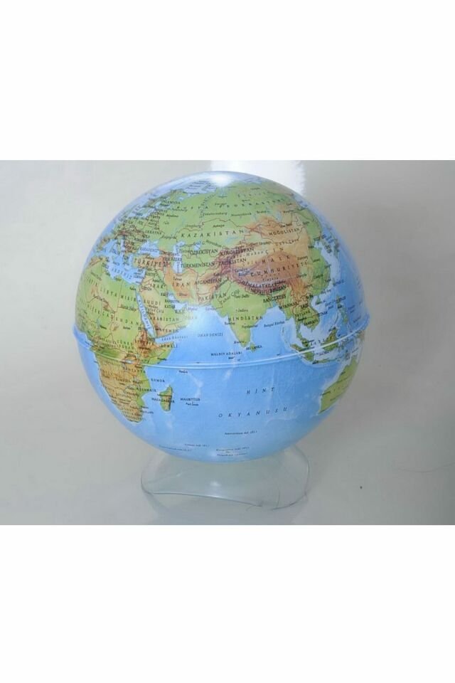 10 cm Çaplı Fiziki Yerküre ve Kalemtıraş (41103)