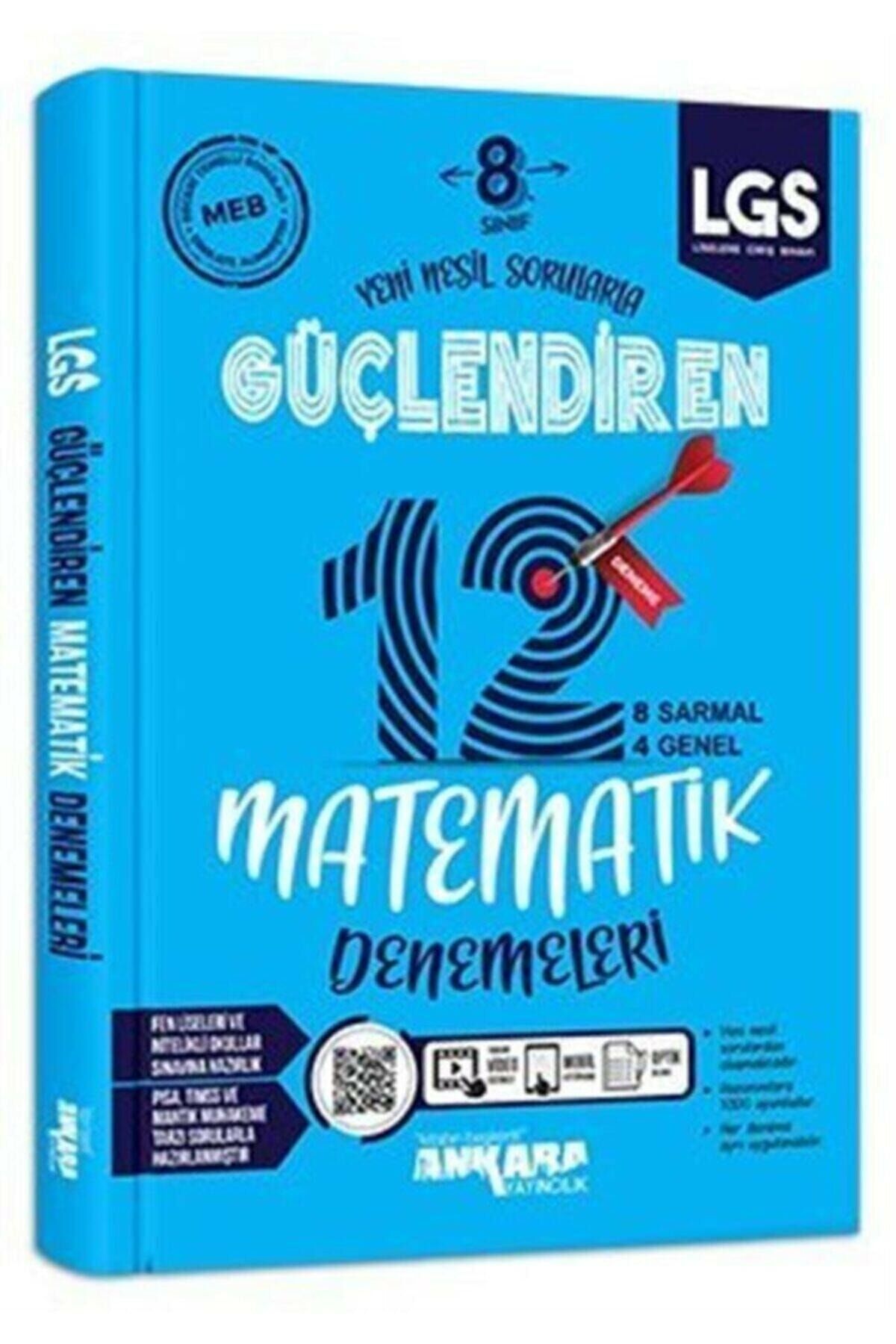 8. Sınıf Matematik Güçlendiren Denemeleri (12 Adet)