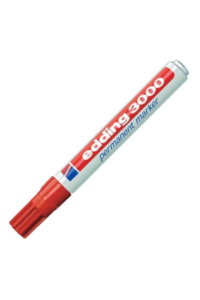 Kırmızı Permanent Markör 3000