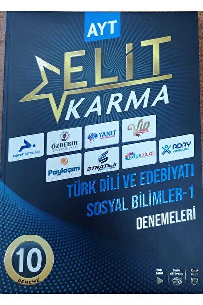 Karma Yayınları Ayt Edebiyat Sosyal -1 Deneme 2023