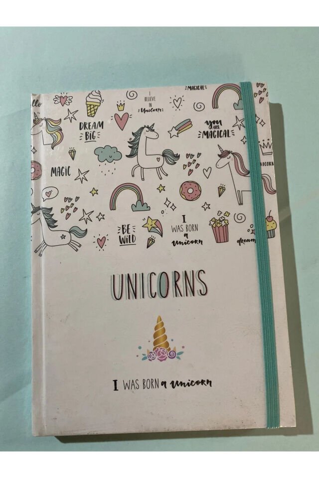 14x20  sert kapak yandan lastikli 96 yaprak çizgili defter