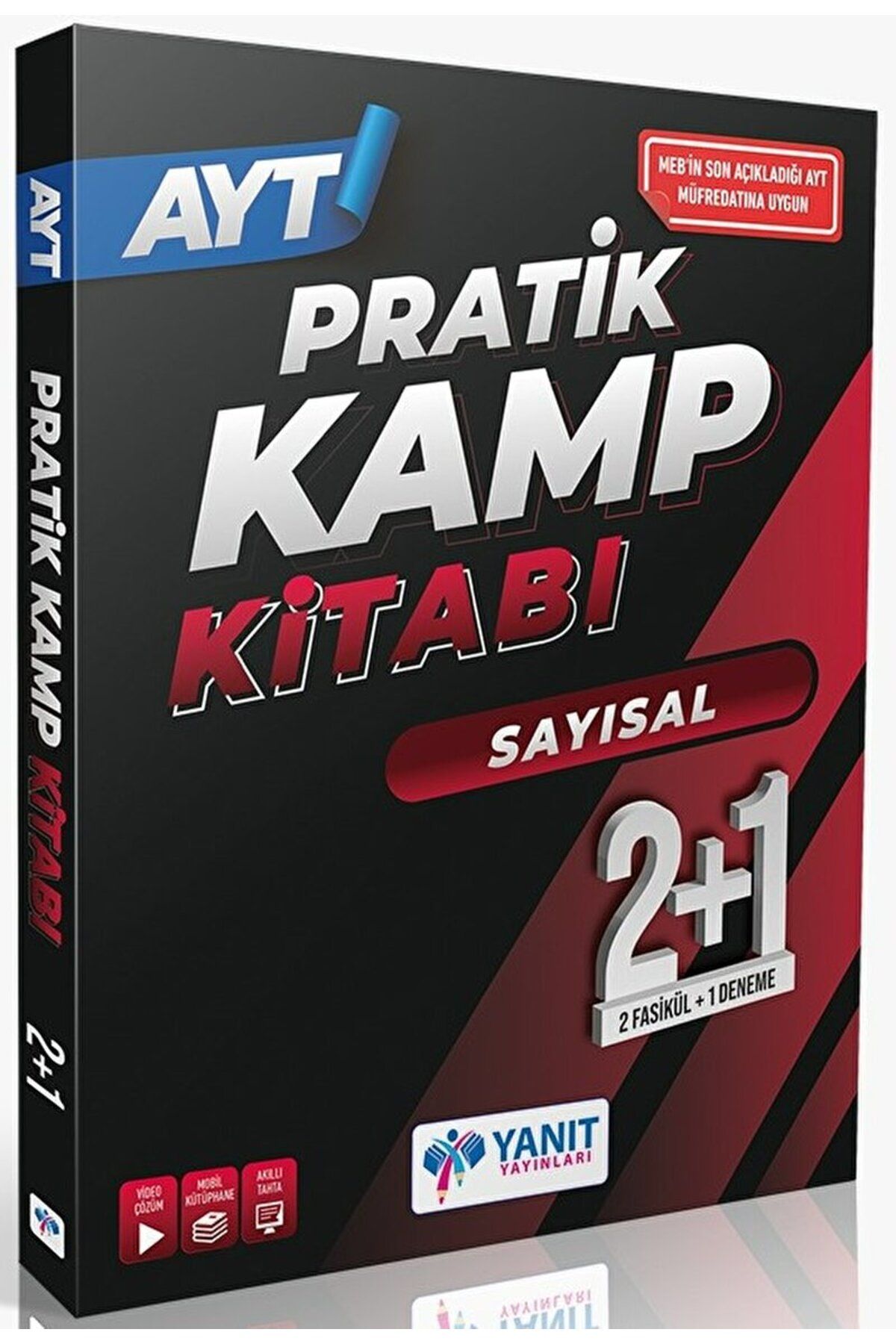 Paraf AYT Sayısal 2+1 Pratik Kamp Kitabı / Kolektif / Paraf Yayınları / 9786258110463