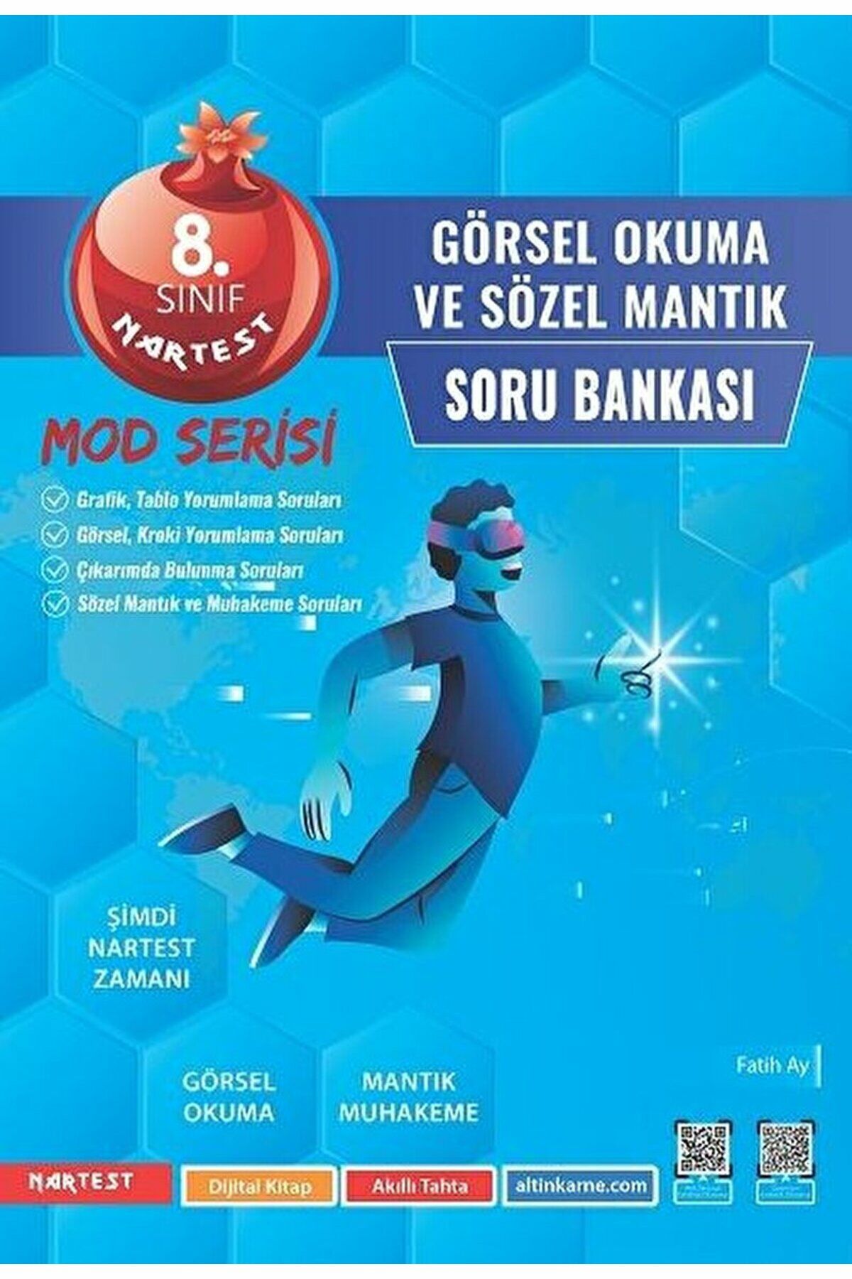 8. Sınıf Görsel Okuma ve Sözel Mantık Mod Serisi Soru Bankası / Nartest Yayınevi / 9786257865333