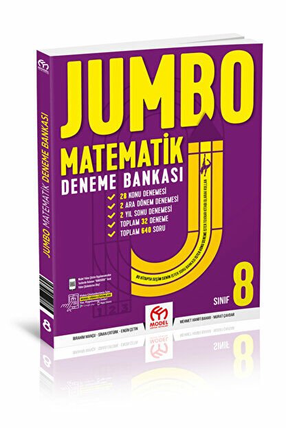 8.Sınıf Jumbo Matematik Deneme Bankası