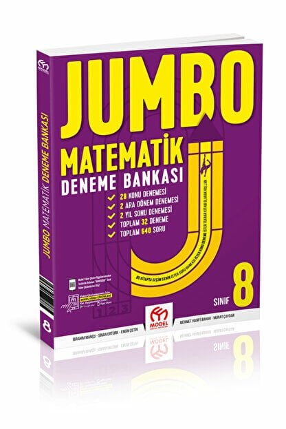 8.Sınıf Jumbo Matematik Deneme Bankası