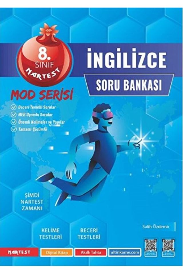 8. Sınıf Mod İngilizce Soru Bankası / Salih Özdemir / Nartest Yayınevi / 9786257865357