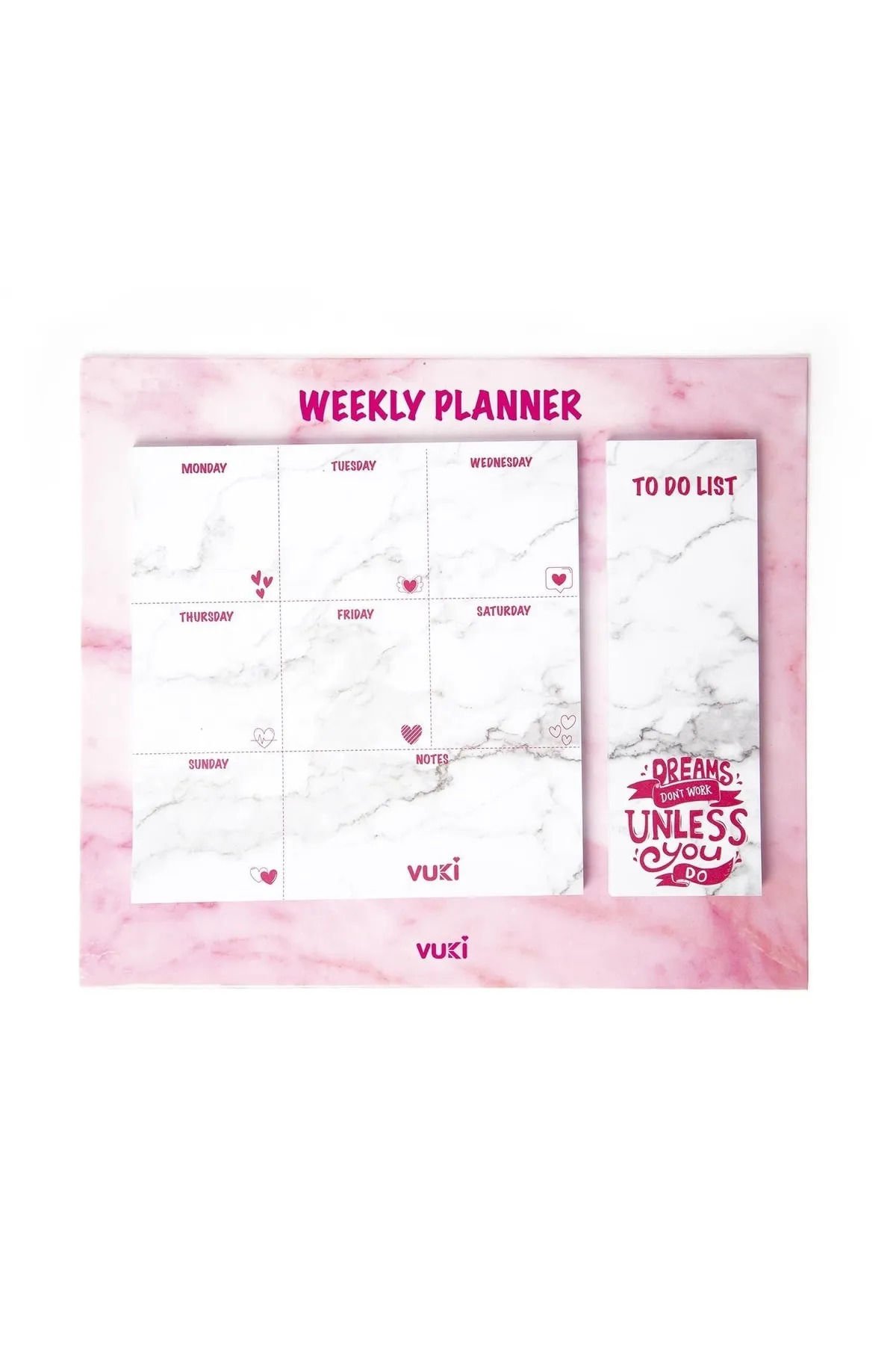 Masa Üstü Haftalık Planlayıcı Defter