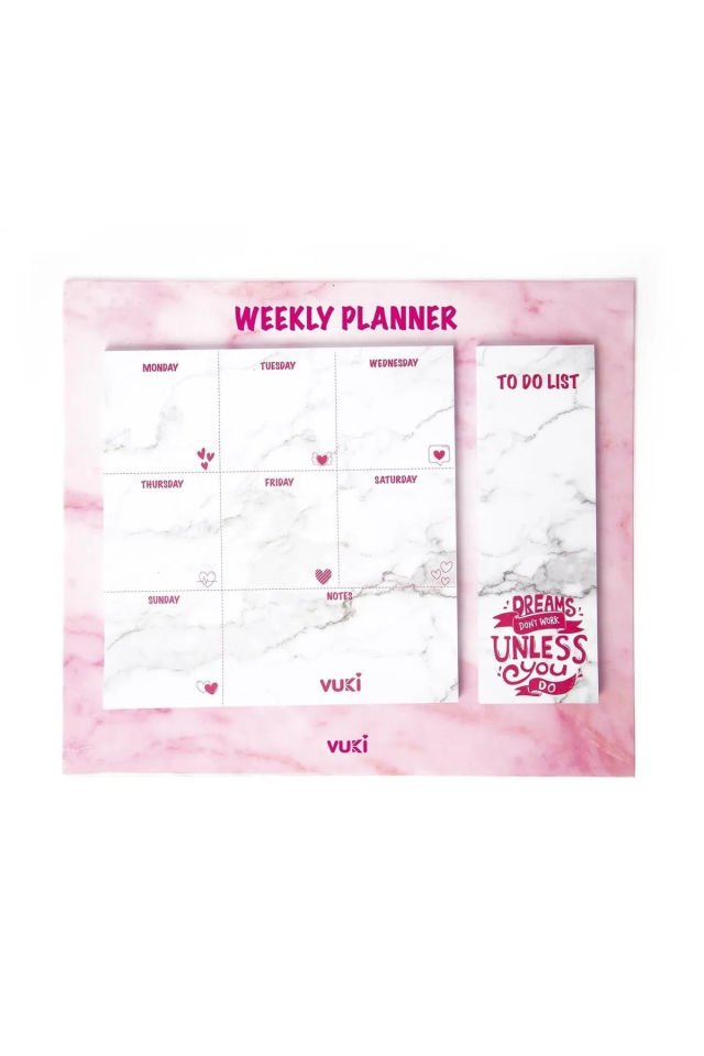 Masa Üstü Haftalık Planlayıcı Defter