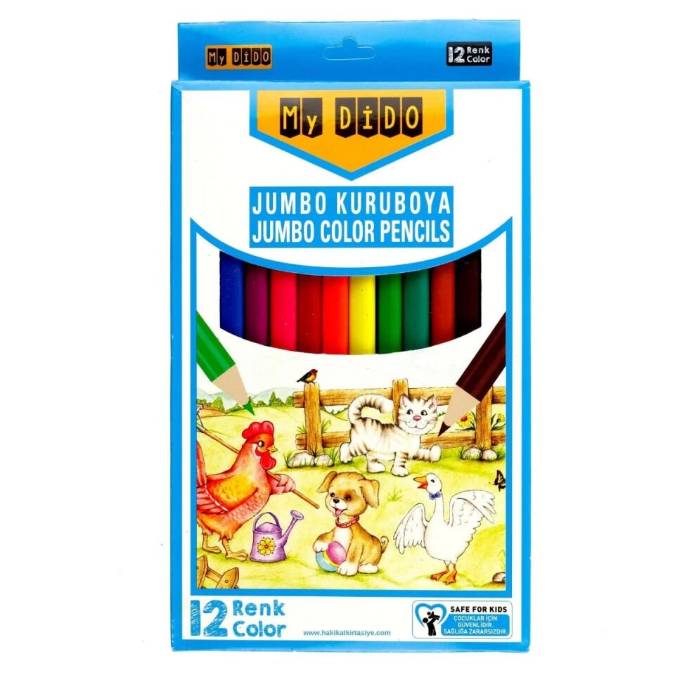 Südor Jumbo Kuru Boya 12li