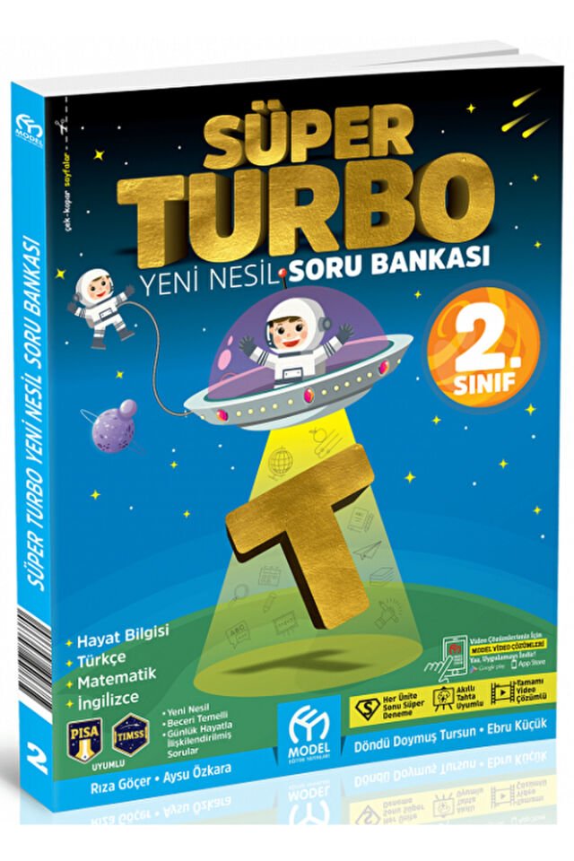 2. Sınıf Tüm Dersler Süper Turbo Soru Bankası / Kolektif / Model Eğitim Yayıncılık / 9786257846370