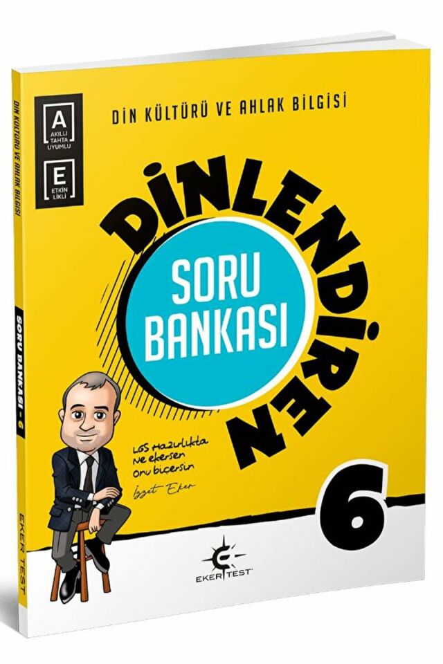 Eker Test 6. Sınıf Din Kültürü ve Ahlak Bilgisi Dinlendiren Soru Bankası / 9786059054751