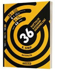 Hız 8.Sınıf LGS 36 Haftalık Matematik Deneme -hzçnt04