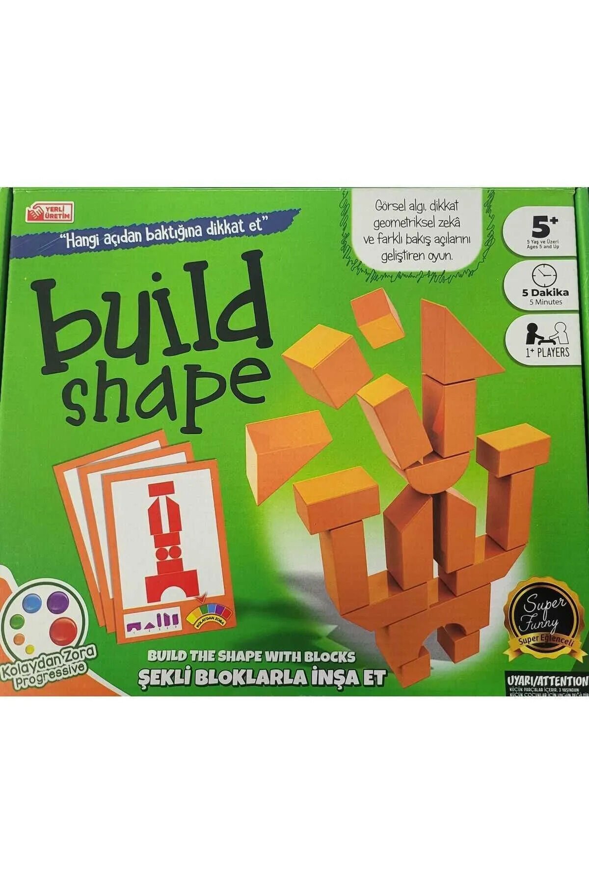 Build Shape Denge Oyunu (EQUİLİBRİO)
