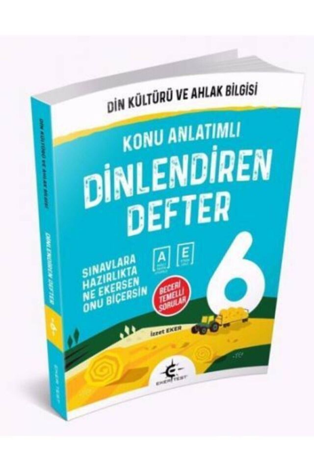 6 Sınıf Dinlendiren Defter