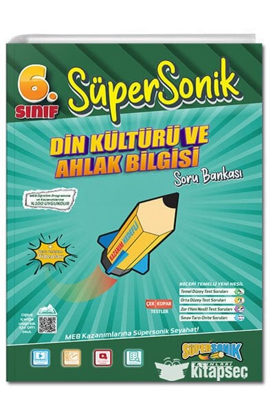 Tonguç 6 Sınıf Süpersonik Din Kültürü Soru Bankası