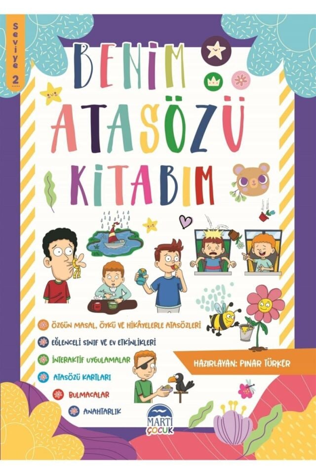 Benim Atasözü Kitabım – Seviye 2 - Pınar Türker 9786254486579