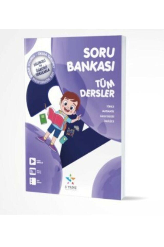 Beş Yıldız Yayınları 2.sınıf Tüm Dersler Soru Bankası
