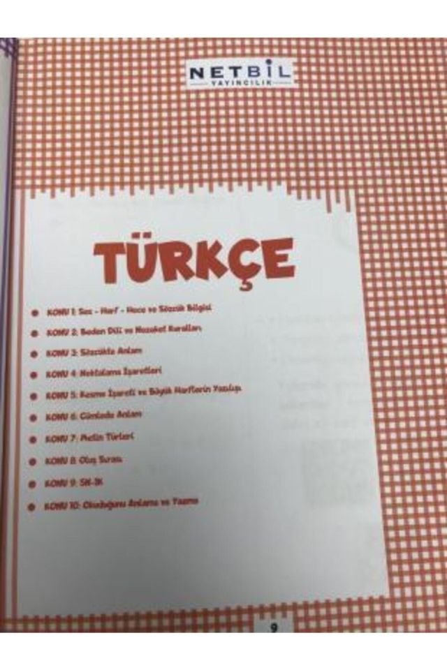 Netbil 2.sınıf Tüm Dersler Soru Bankası