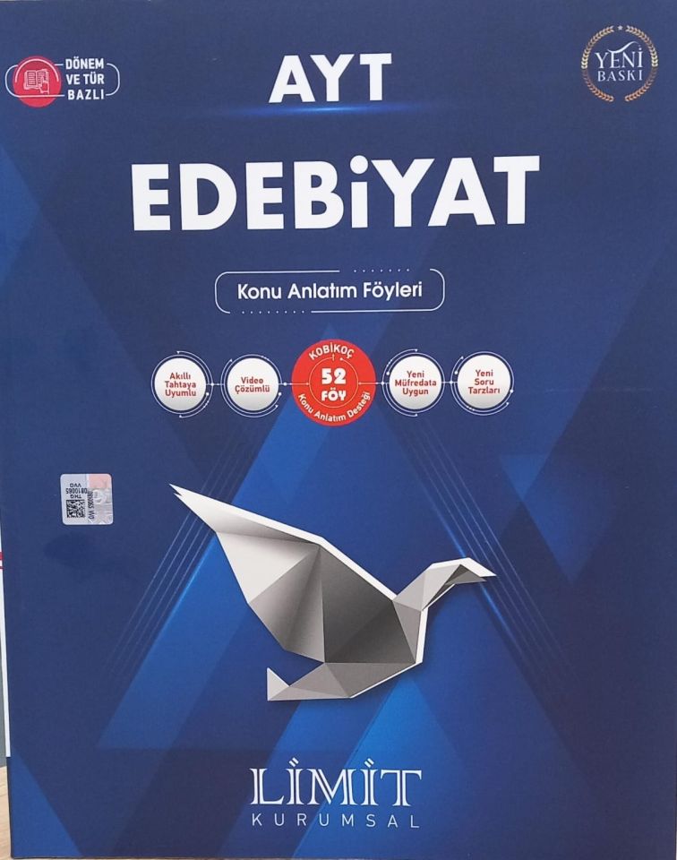 Limit Kurumsal AYT Konu Anlatım Föyleri