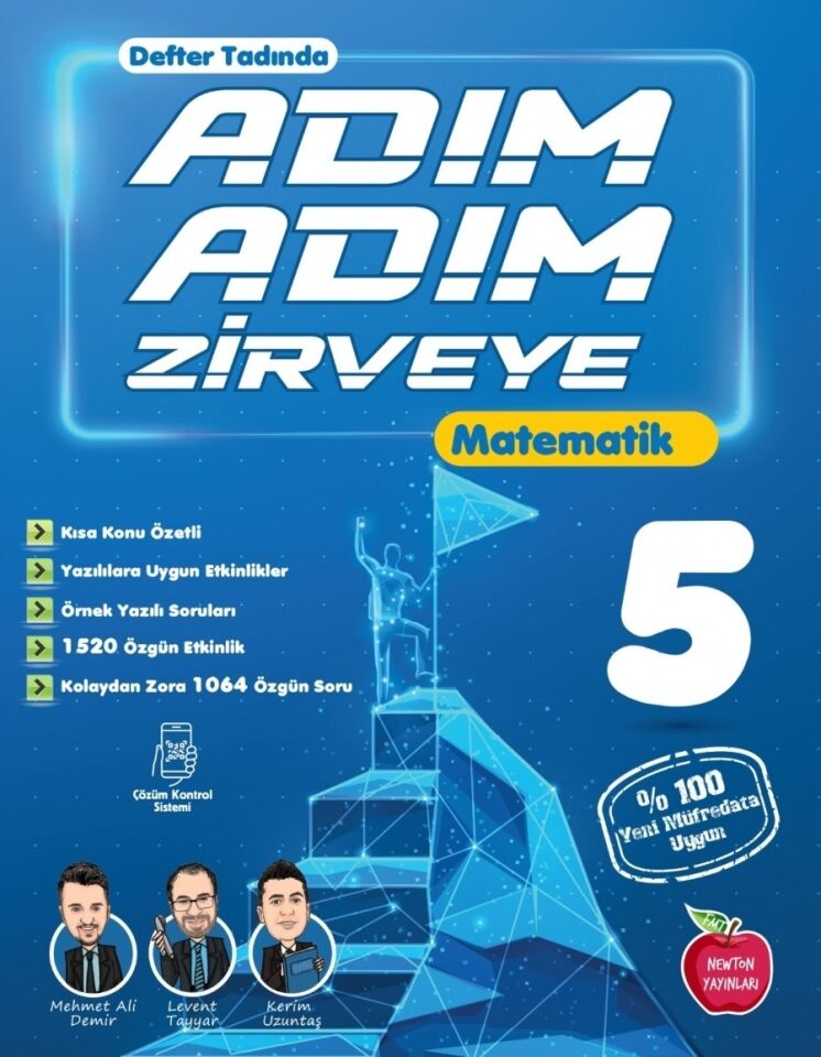 Newton 5 Sınıf Adım Adım Matematik Soru Bankası