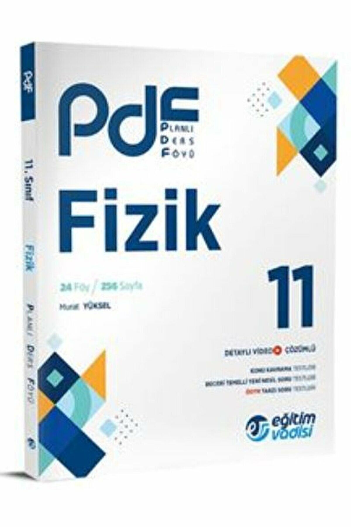 11. Sınıf Fizik PDF Planlı Ders Föyü / Kolektif / Eğitim Vadisi Yayınları / 9786256911932