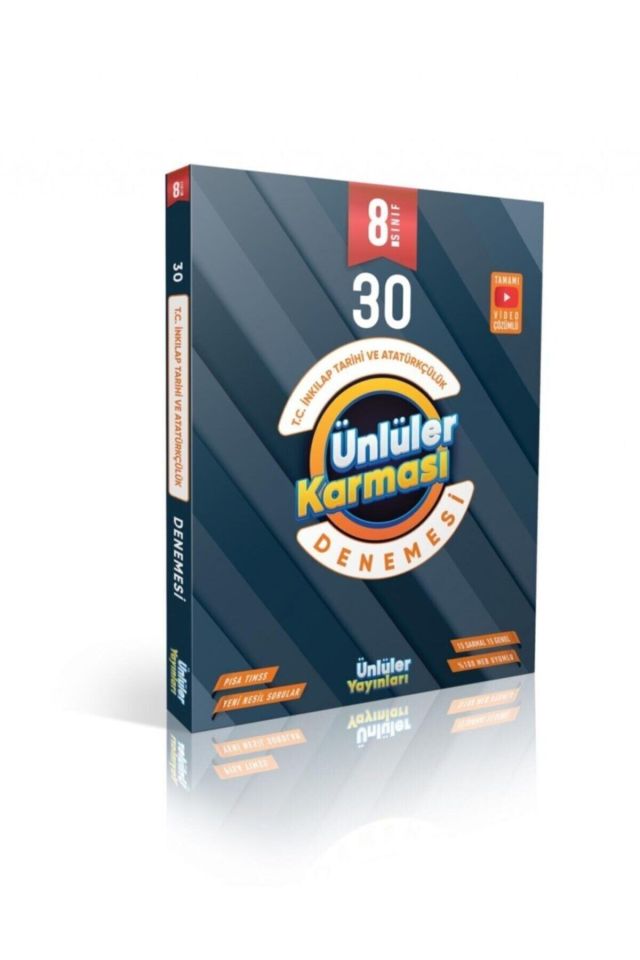 8.sınıf Inkılap Tarihi Ve Atatürkçülük 30 Deneme Ünlüler Karması