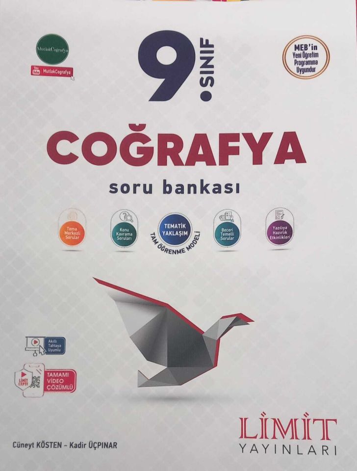 LİMİT 9 SINIF COĞRAFYA SORU BANKASI
