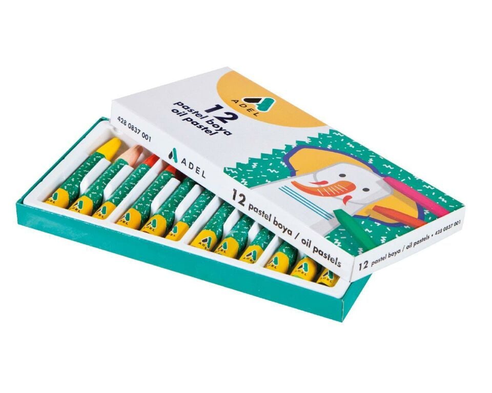 Adel Pastel Boya 12 Renk